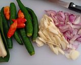 Foto langkah ke 2 dari resep Lodeh Tempe Cabe Ijo.