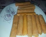 Une image de l'étape 5 de Les cigares aux oignons et poulet.