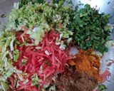 A picture of step 1 of Mix Veg Thepla.