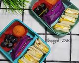Foto langkah ke 4 dari resep Ide bekal dari roti tawar.