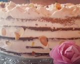 Une image de l'étape 16 de Nude Cake au chocolat blanc, Philly cheese et amandes❤❤❤.
