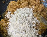 A picture of step 5 of Malai burfi.