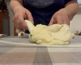 Foto del passaggio 4 della ricetta Ciambella treccia di sfoglia