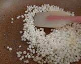 A picture of step 1 of Vegan Sago Porridge.