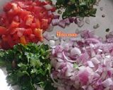A picture of step 2 of Chatpati Bhel Puri Chaat.