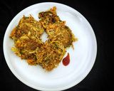 A picture of step 4 of 20 mins Vegetable Pancake.