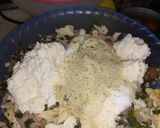 Foto del paso 6 de la receta: Relleno 1 para los calzones. (De pollo y verdura)