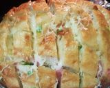 Pas rețetă Pâine umplută cu mozzarella 3 fotografie