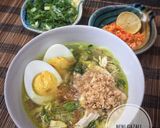 Foto langkah ke 5 dari resep Soto Ayam Lamongan plus Bubuk Koya.