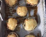Töltött gombafejek recept fázis 4 fotója