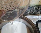 A picture of step 2 of Karak chai.