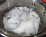 Hình bước làm 1 của món Rau câu nhãn kỹ tử