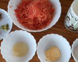A picture of step 1 of Carrot custard recipe.