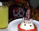 Foto del paso 1 de la receta: Mousse de café rellena de nuez a base de un coulis de naranja