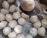 Bakso Ayam || bisa utk frozen food langkah memasak 6 foto