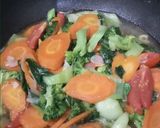 Foto langkah ke 3 dari resep Tumis Sayuran Saus Tiram.