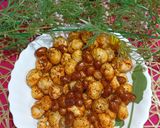 A picture of step 5 of Chatpata Makhana.
