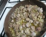 صورة لخطوة 5 من وصفة كبدة وقوانص دجاج 😋😋