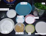รูปขั้นตอนการทำที่ 1 ของ เปียกปูนใบเตยกะทิสด