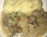 Kofta in béchamel sauce with mashed potatoes recipe step 7 photo