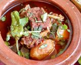 A picture of step 22 of Aloo gosht.