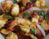Foto langkah ke 4 dari resep Udang Oseng Mentega.