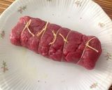 Foto del passaggio 1 della ricetta Tataki di fassone con riduzione di aceto balsamico