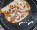 A picture of step 4 of Cheese Honey Msemen/Rghaif.