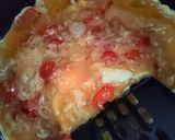 Gambar langkah 6 resipi Telur Goreng Bawang Tumis Garing.