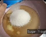 A picture of step 3 of Sooji Caramel Halwa/ Sheera.