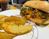 A picture of step 11 of Ground Beef Philly Melt.