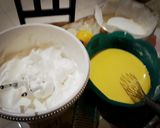 Foto langkah ke 2 dari resep Japanese catton cheese cake with lemon zest.