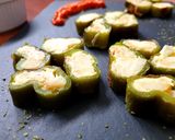 Foto del paso 7 de la receta: Pincho de pimiento relleno de tortilla de patatas