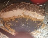 A picture of step 6 of Stephanie's Galaxy Minstrels Cheesecake.