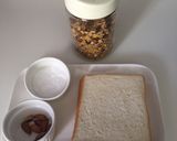 A picture of step 2 of Shahi bread.