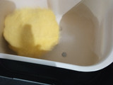 Roti labu kuning dgn SKM (eggless)