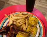 A picture of step 6 of Honey soy wings.