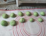 Foto langkah ke 9 dari resep Bakpao pandan isi coklat tanpa mixer.