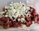 Une image de l'étape 13 de Bœuf sauté aux poivrons, oignons, tomate et gingembre.