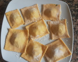 Foto del paso 13 de la receta: "Súper raviolones" con relleno de langostinos #recetariocamino