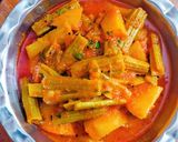 मोरिंगा आलू की रसेदार सब्जी रेसिपी चरण 6 फोटो