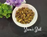 A picture of step 3 of Methi and Beans Fry.