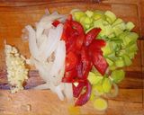 Foto del paso 1 de la receta: Salteado de arroz y hongos gírgolas