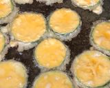 Une image de l'étape 2 de Beignets de courgettes.