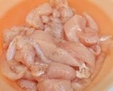 Tejszínes kapros - gombás csirke rizzsel recept fázis 1 fotója