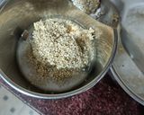 A picture of step 1 of Quinoa Uttapam.