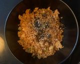 Foto langkah ke 6 dari resep Kimchi Bokkeumbap (Nasi goreng kimchi).
