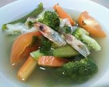 Foto langkah ke 4 dari resep Sup kaldu kepala udang.