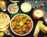 A picture of step 8 of Gumberry Curry Sabji / Gunda Ki Gravyvali Sabji.