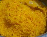 A picture of step 7 of Zardah in desi ghee.